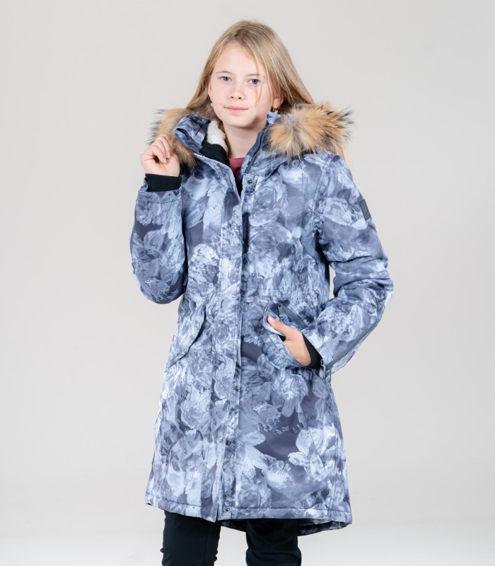 Huppa parkas merginoms tikru kailiu Vivian1 200g 12490120*21009 (10)