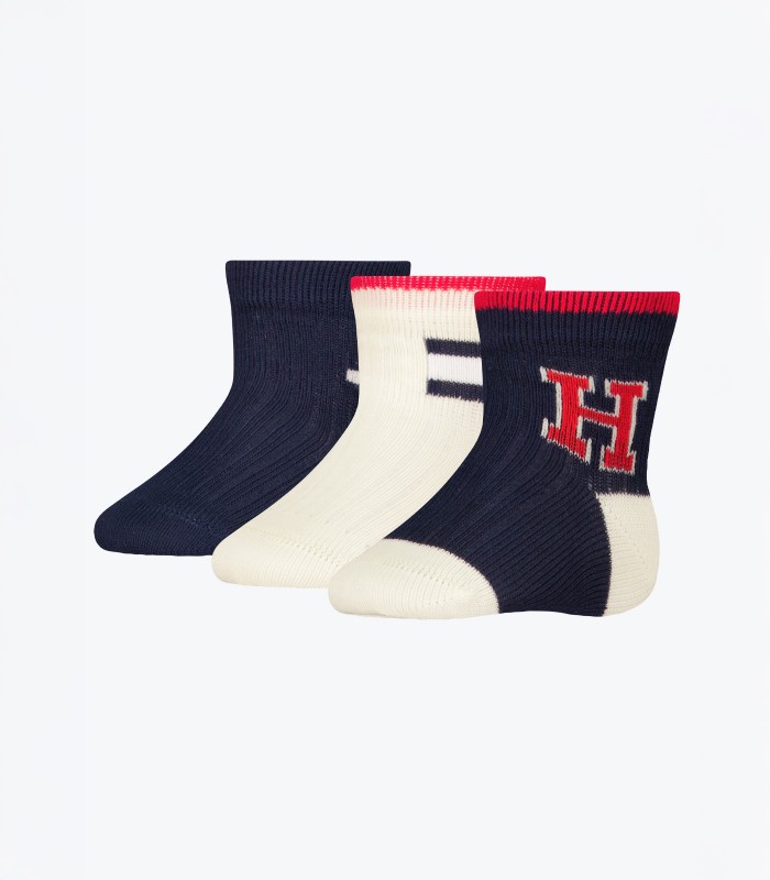 Tommy Hilfiger vauvan sukat, 3 paria 701229881*001 (3)