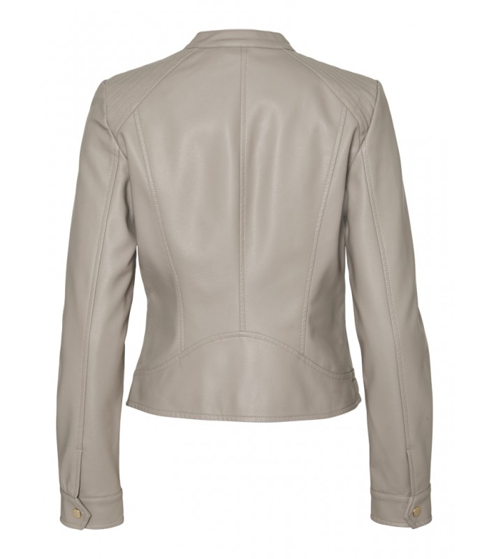 Vero Moda Damen Kunstlederjacke 10321554*01 (4)