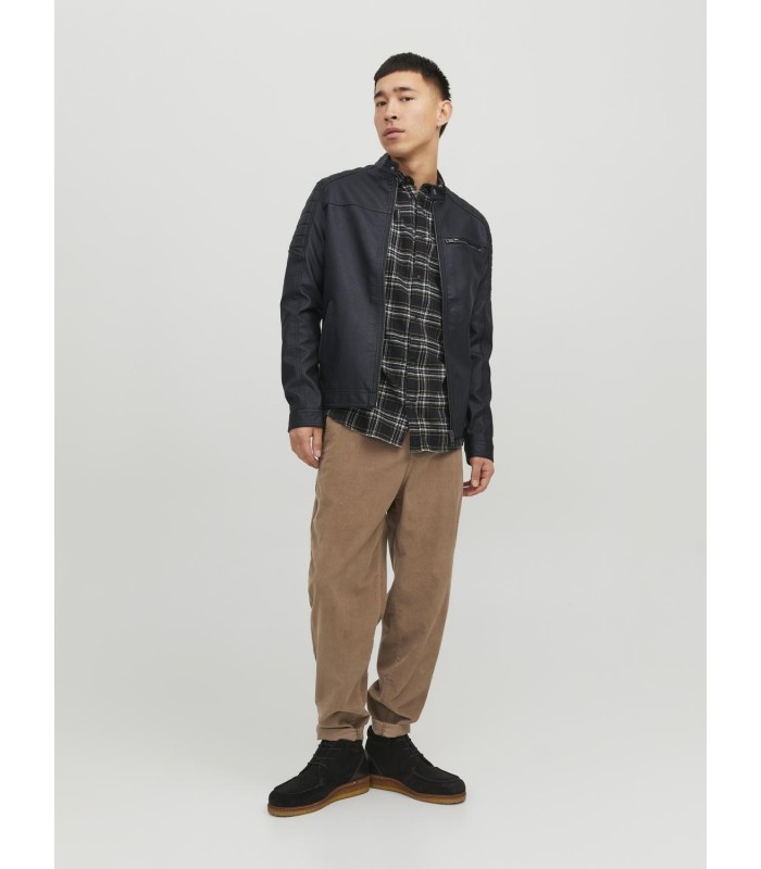 JACK & JONES мужская куртка из искусственной кожи 12147218*01