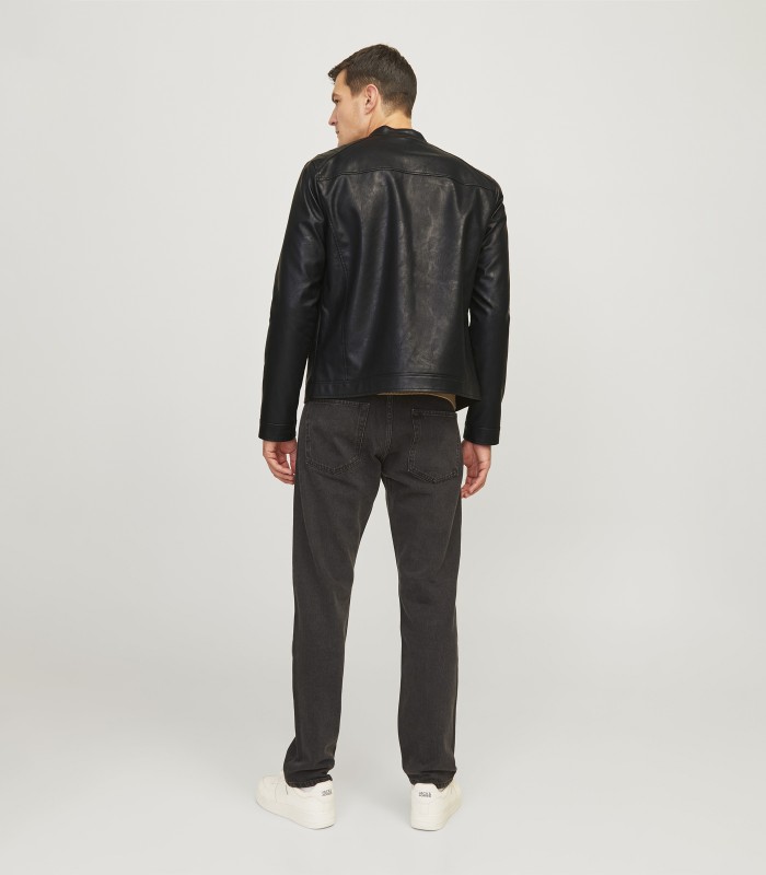 Jack & Jones Rebel vyriška dirbtinės odos striukė 12264054*01 (7)