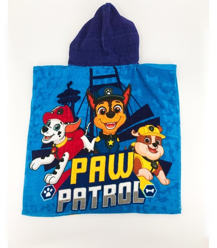Lasten ponchopyyhe "Paw Patrol" 24-2017 01 (1)