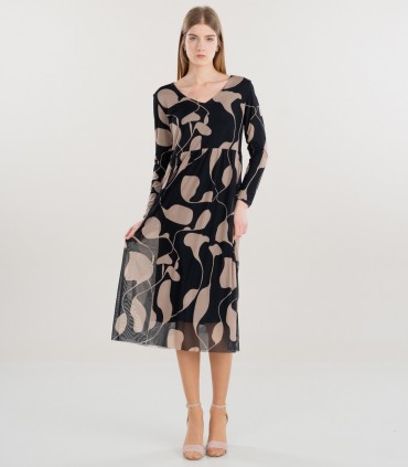 Zabaione naisten mekko CASSI KL*D4101 (3)