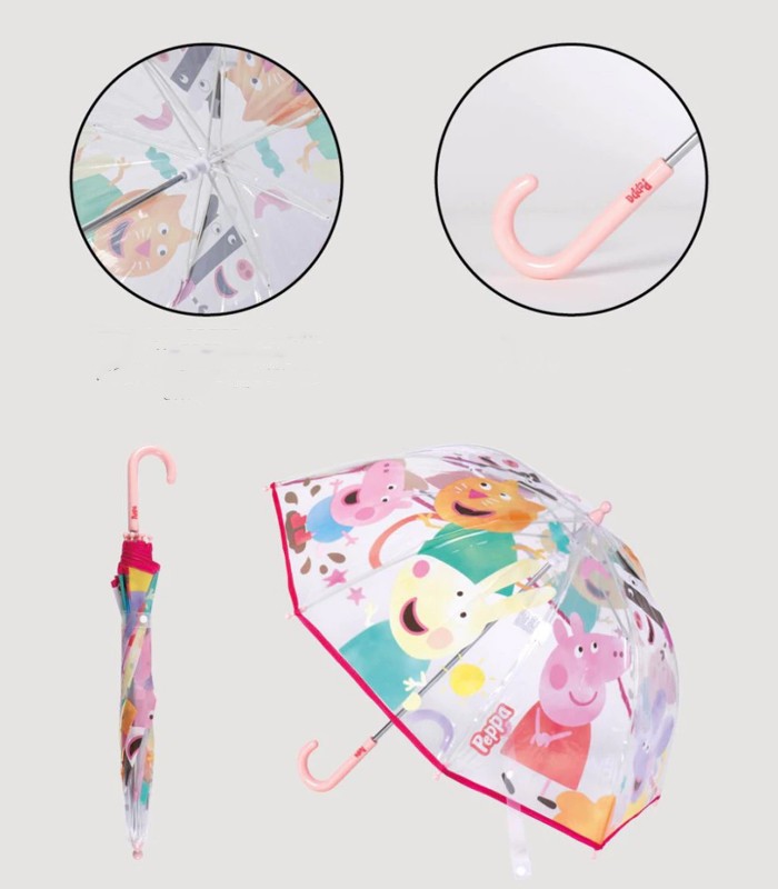 Lasten sateenvarjo Peppa Pig Ø71cm 2400000719*01 (2)