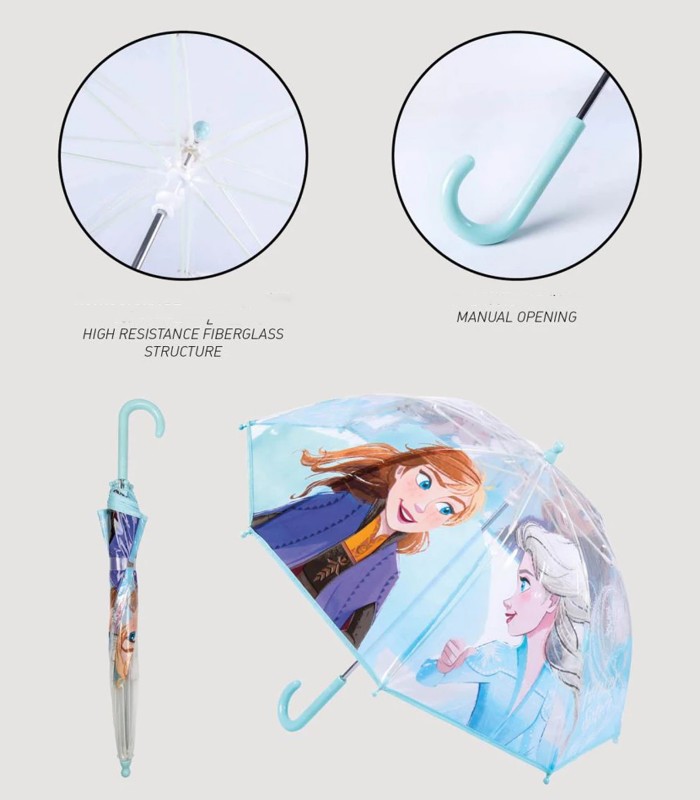 Детский зонт Frozen Ø71cm 2400000658*01 (1)