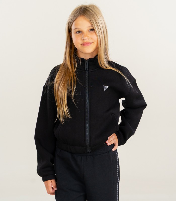 Guess-tyttöjen collegepaita J5YQ31*JBLK (3)