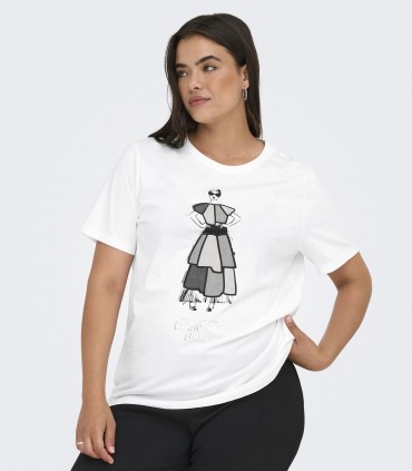 Only Carmakoma (Size+) женская футболка 15341632*01 (6)