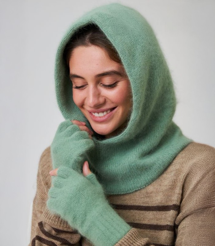 Odyssey naisten hupullinen huivi 49945*SD1496