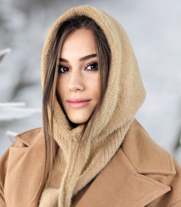 Kamea sieviešu kapuce/šalle BLANKA-KAPTUR*04