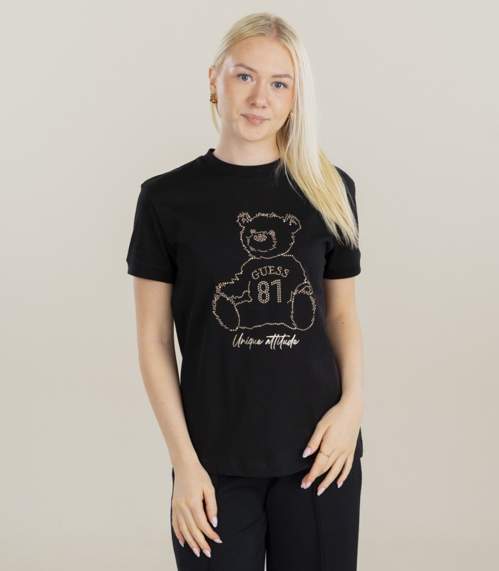 Guess sieviešu T-krekls V5BI16*JBLK