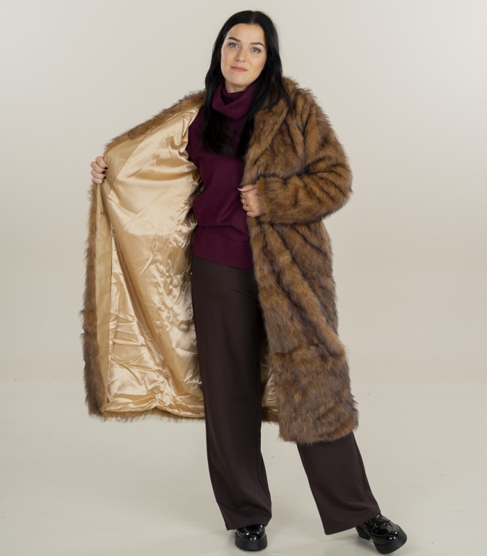 Only moteriškas kailinis paltas 15352794*01 (4)