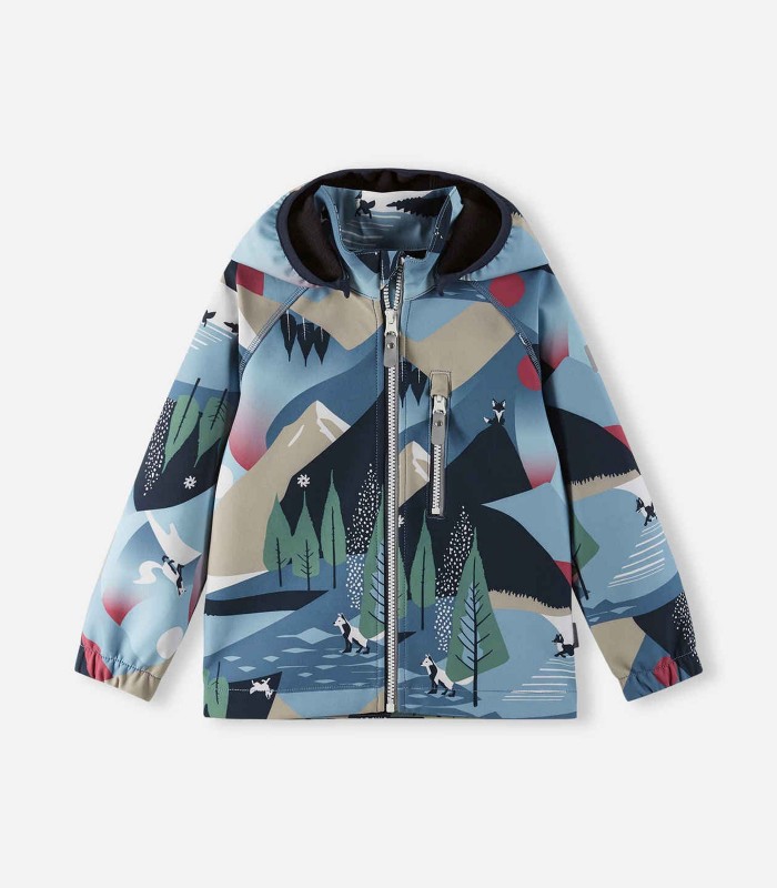 Reima детская куртка- софтшелл Vantti  5100009D*67A4 (10)