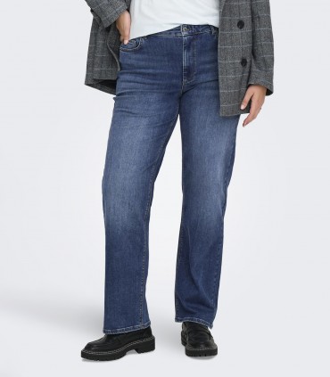 ONLY Carmakoma naiste teksapüksid 15352856*32 (5)