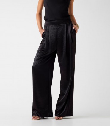 Guess naiste satiinist püksid W6RB66*JBLK (4)