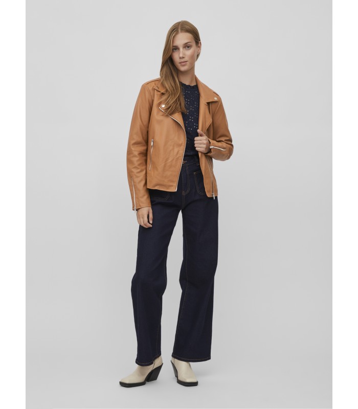 Vila naisten keinonahkatakki 14044851*03 (1)