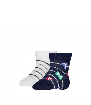 Tommy Hilfiger vaikiškos kojinės, 2 poros 701238517*002 (1)