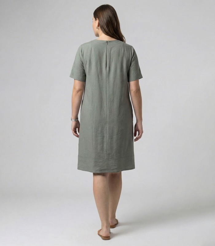 Hansmark sieviešu kleita māla krāsā 76095*01 (3)