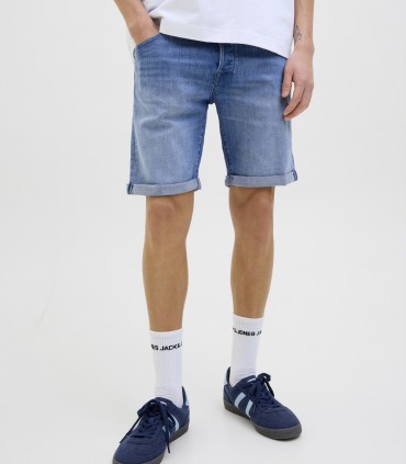 Jack & Jones vīriešu džinsa šorti 12269608*01 (3)